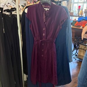 Sandra Darren Women's Purple Mini Dress